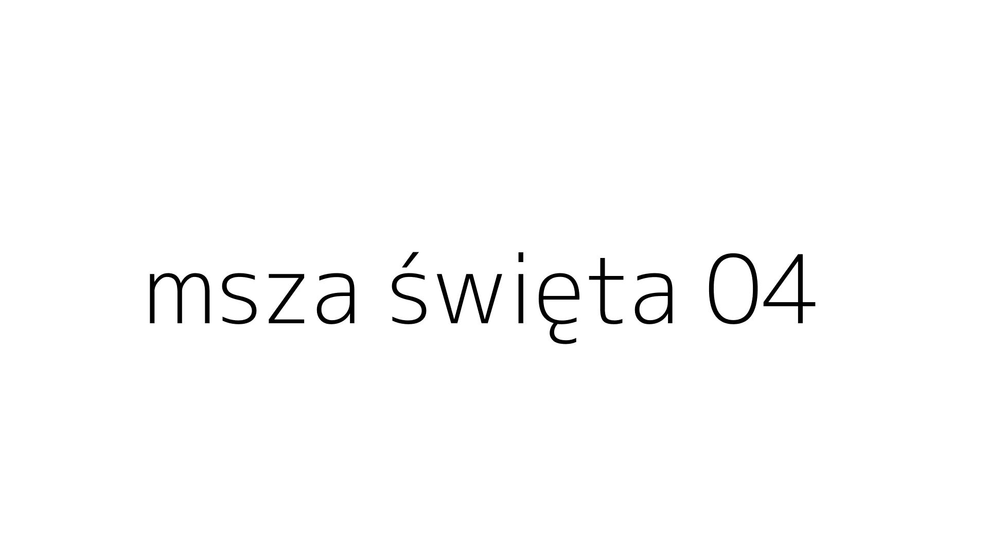 msza święta 04